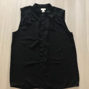 J.Crew sleeveless button down